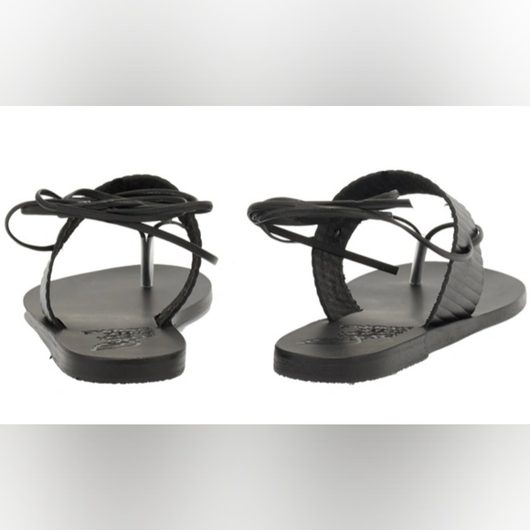 Ancient Greek  Ankle Tie Sandals. - Picture 4 of 9